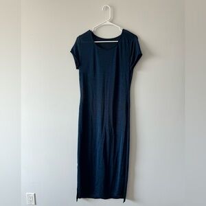 Navy Blue Cover Up Dress